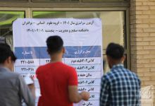 گزارش تصویری آزمون کارشناسی 1401